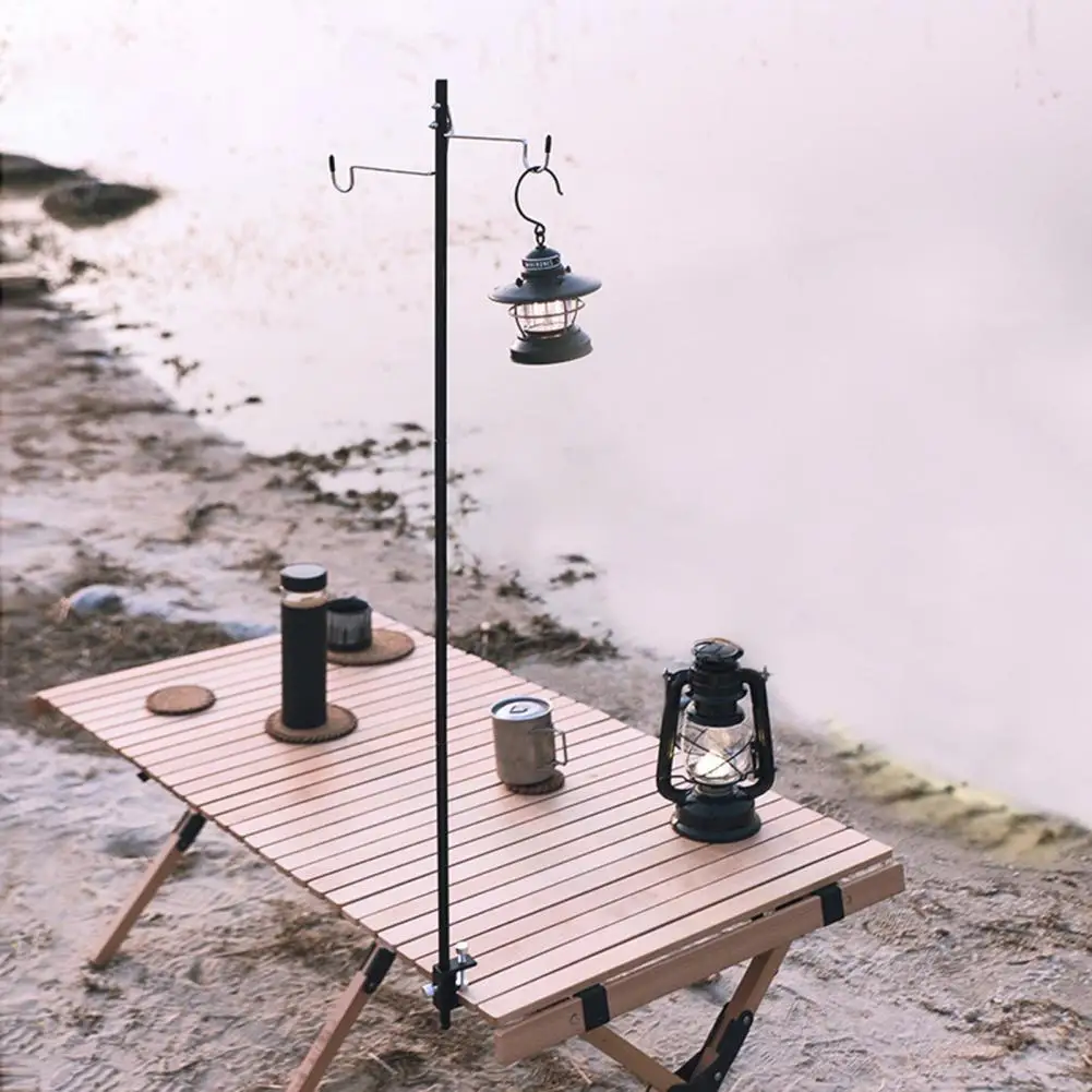 

Lamp Light Pole Detachable Collapsible Design Alluminum Alloy Folding pole for Camping