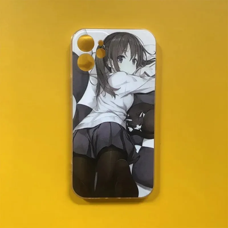 Y2K Harajuku Style Japanese Anime Phone Case For Xiaomi Redmi Note 13 12 12S 12C 11 10 10C 13C 10s A1 A2 A3 Pro Plus 4G 5G soft