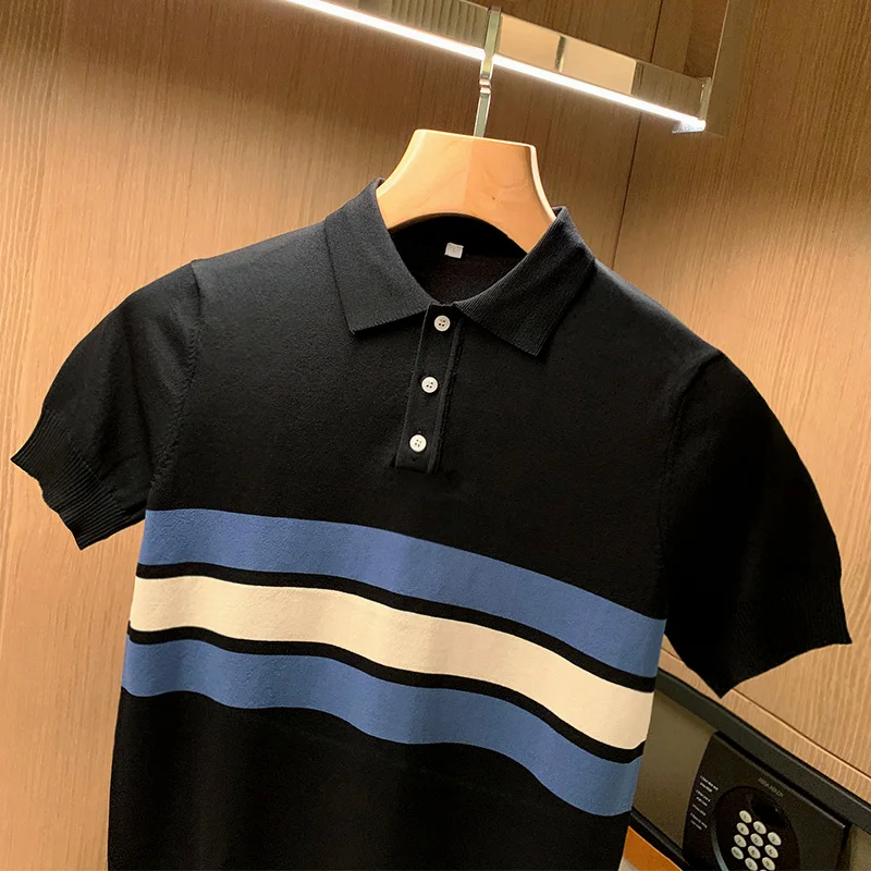 Рисунок 3 - Мужская хлопковая рубашка-поло с коротким рукавом