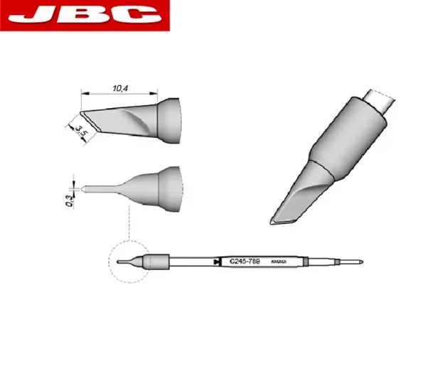 

Сварочные наконечники JBC C245-939 C245-789 C245-765