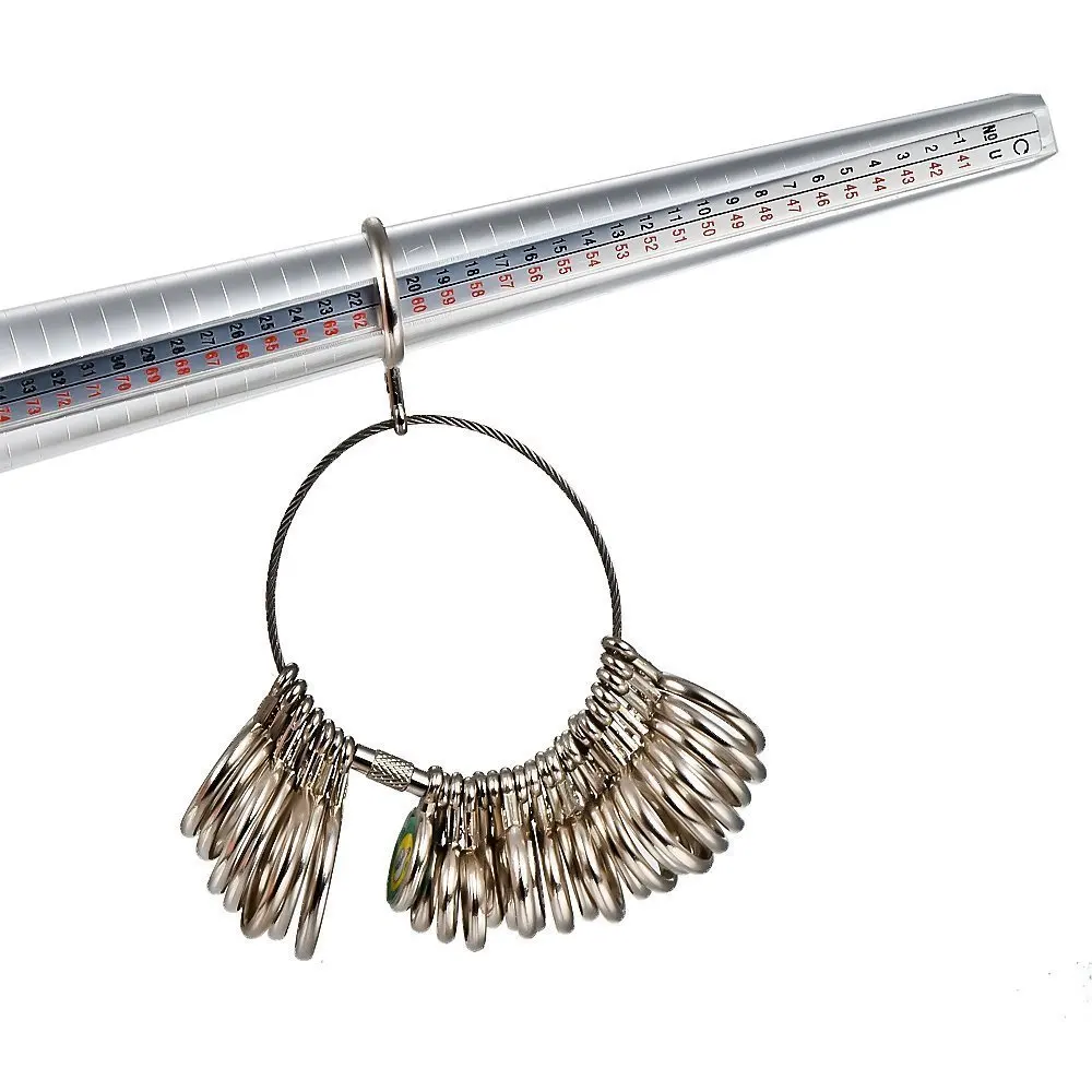 Алюминиевый кольцевой стержень HK/US/JP/UK/EU металлическое кольцо многоразмерная