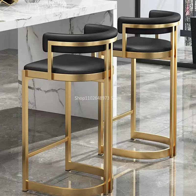 Барные стулья акценты обеденные Современные Бархатные в скандинавском стиле