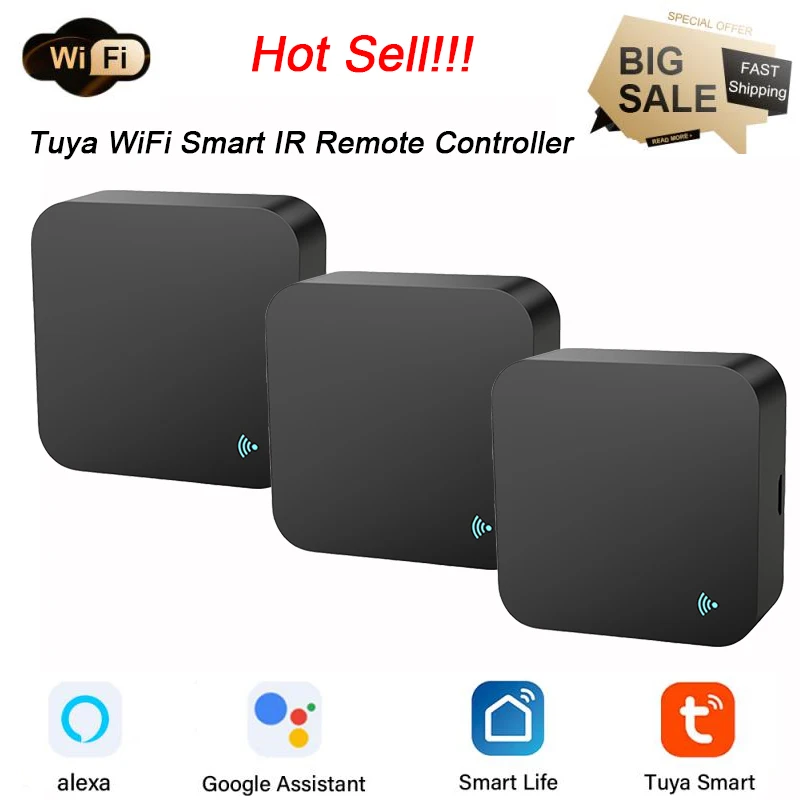 

S06 Mini Tuya WiFi Smart IR Remote Controller Smart Home IFTTT Smart Life Controller Compatible With Alexa And Google Assistant