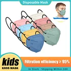 Детские защитные маски, 5 слоев, сертификаты CE, FFP2