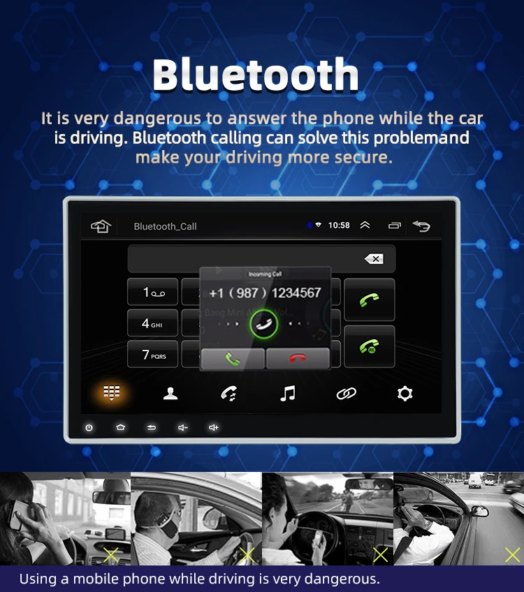 Автомагнитола 1Din на Android 11 Универсальная Автомобильная Мультимедийная магнитола