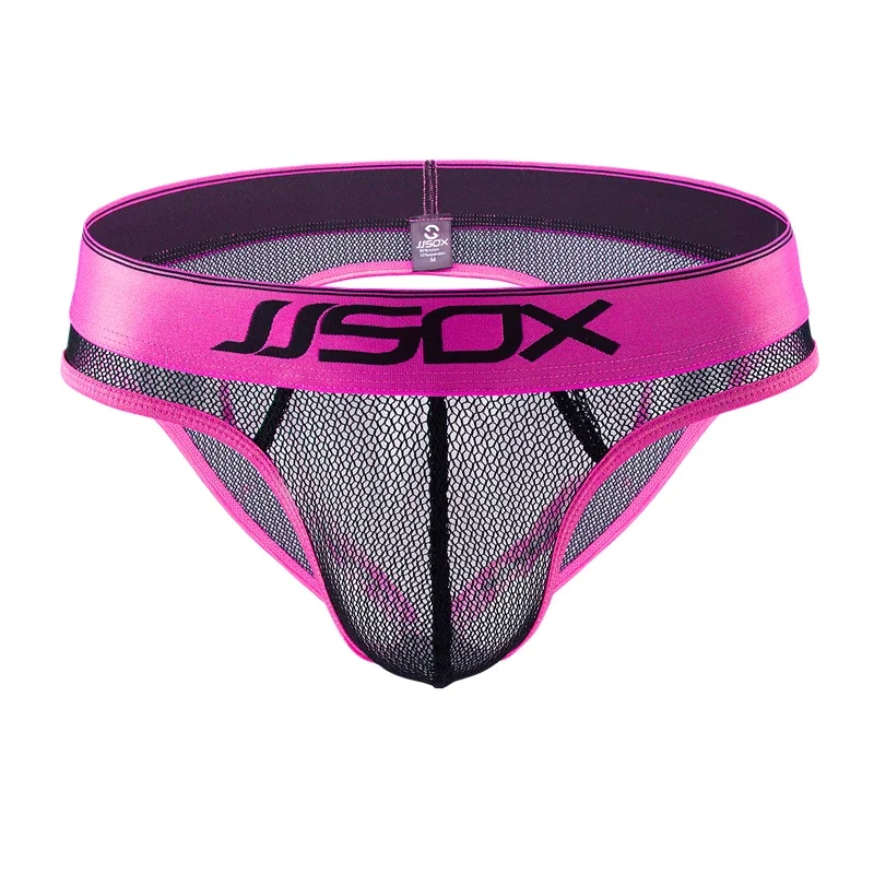 Мужское сексуальное нижнее белье с открытой попкой сетчатые прозрачные