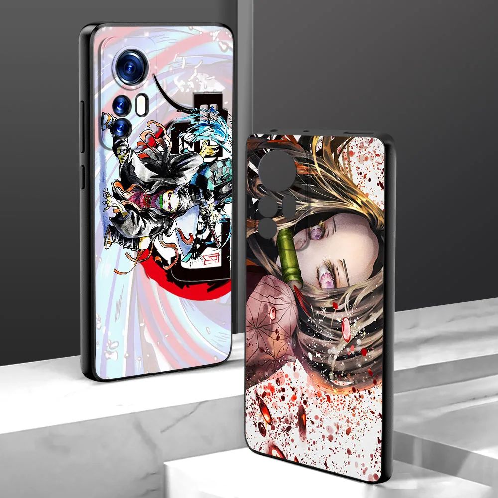 

Demon Slayer Case for Xiaomi Mi 11T 11 12 9T 10T 10 Pro A3 9 Lite Ultra SE Poco X3 NFC M3 Note 10 Silicone Soft Cover Fundas