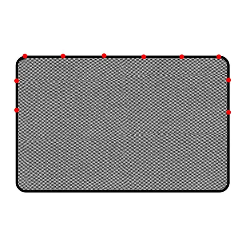 Автомобильный сетчатый солнцезащитный козырек для окна автомобиля защита от