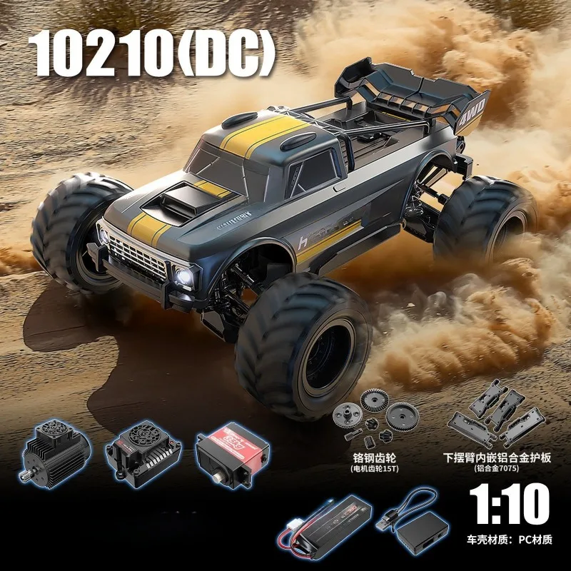 Фото Радиоуправляемая машина 1/10 HYPER GO 10210 с бесщеточным двигателем, полным приводом, высокой скоростью, электрическая, внедорожная, типа «Бигфут» №2