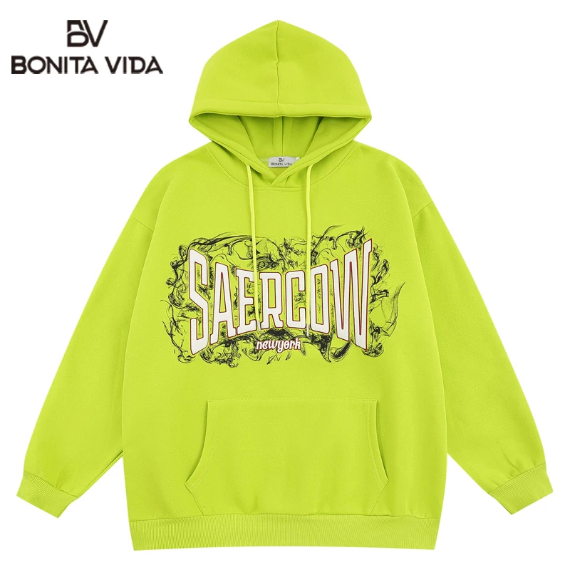 

Fashion Hoodie Men Hip Hop Sweatshirt Hoodie Letter Printed Streetwear Harajuku Pullover Hoodie Cotton Fleece Winter Autumn