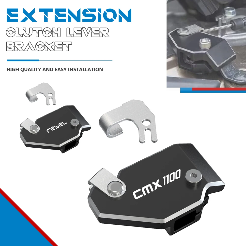 

For Honda CRF1100L Africa Twin Adventure Sports 2016-2024 Clutch Arm Extension Clutch Lever Bracket One Finger Clutch Compatible