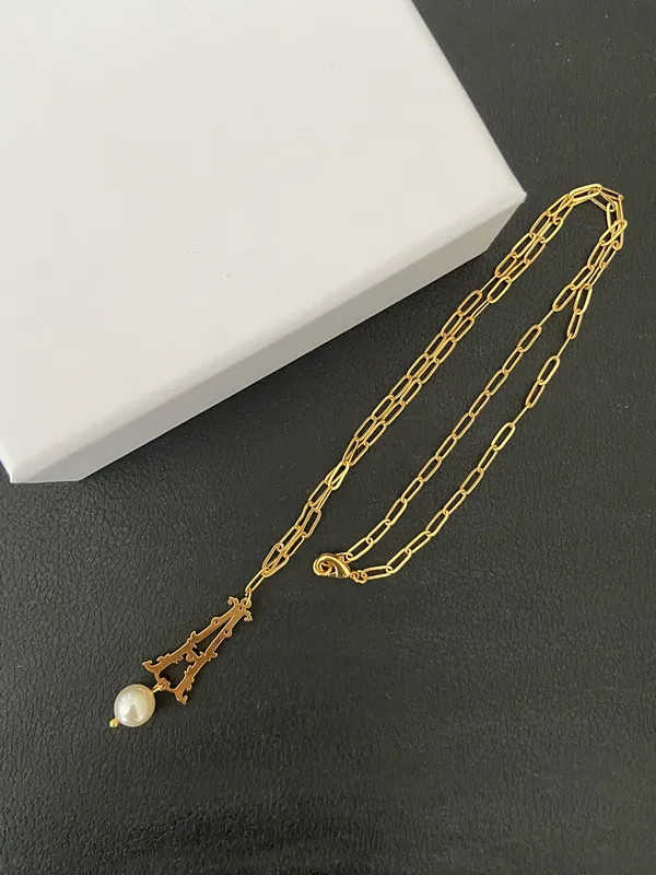 

Европейская и американская мода, классическое ожерелье с буквой А