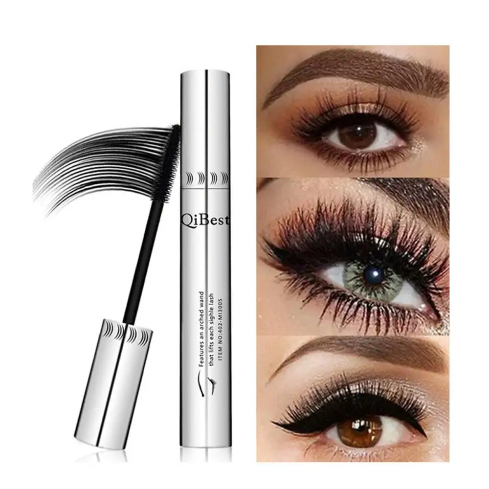 

Black Mascara Eyelashes Mascara 4D Silky Eyelashes Lengthening Eyelashes Makeup Waterproof Mascara Volume Eye Cosmetics