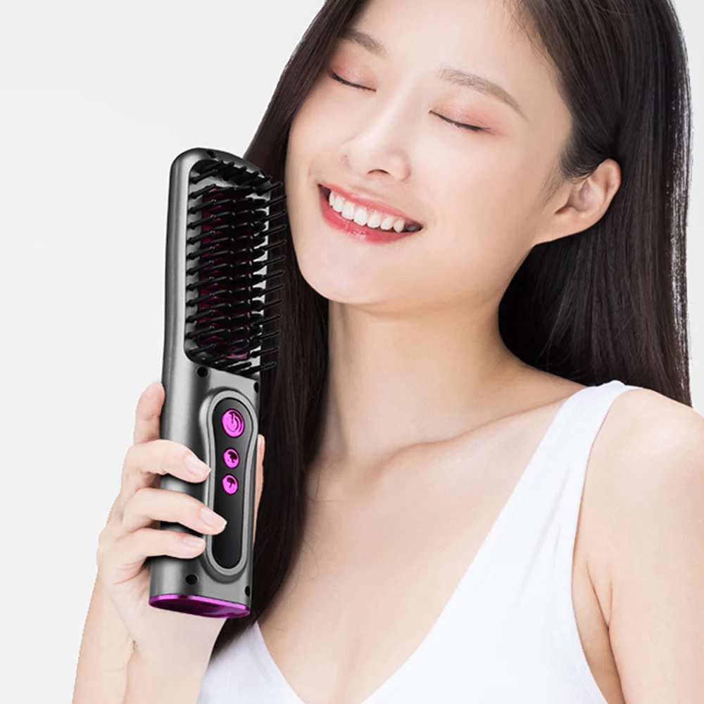 

Расческа-выпрямитель для бороды с зарядкой от USB