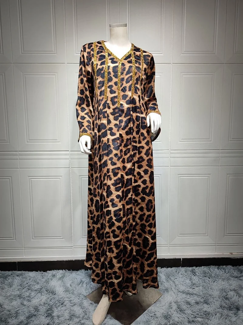 Ramadan Eid Mubarak Abayas For Women Caftan Marocain Abaya Dubai Turkey Islam Muslim Long Maxi Dress Robe Longue Musulmane Femme