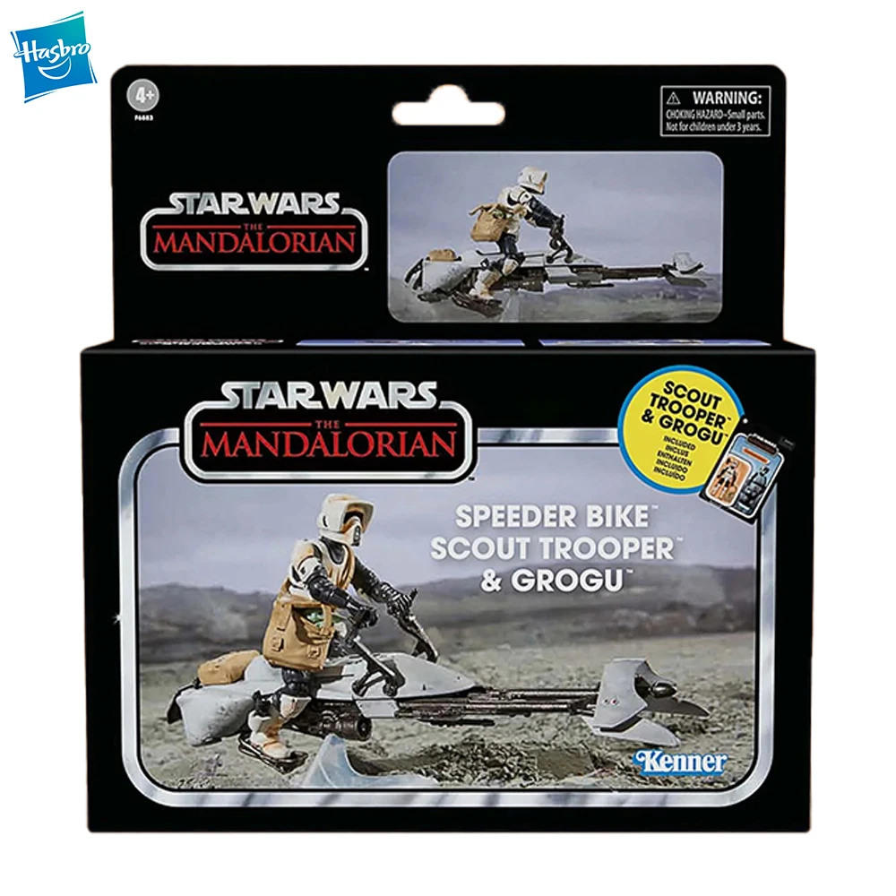 

[В наличии-сейчас] Hasbro Звездные войны Винтажная Коллекция Speeder Bike 3,75 дюймовая масштабная Ретро Коллекционная экшн-фигурка модели игрушки