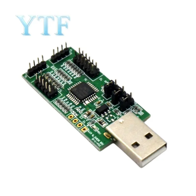 USB к UART I2C SPI с 4-сторонним ADC 4-сторонним цифровым входом PWM 8 и тестовым программным обеспечением nRF2401