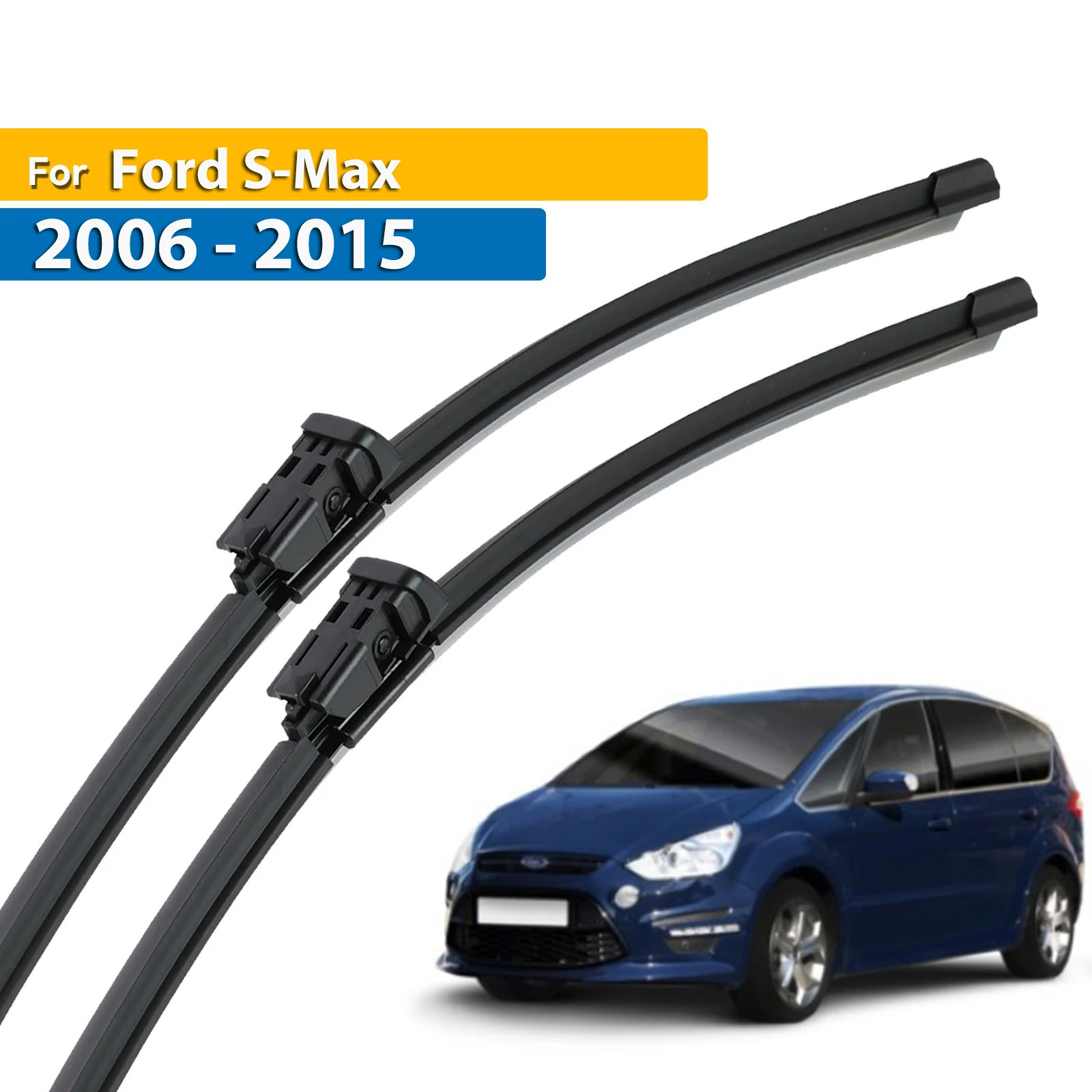 

Передние щетки стеклоочистителя Erick's LHD для Ford S-Max 2006-2015, лобовое стекло, чистка окон, автомобильные щетки от дождя 30 "+ 26"