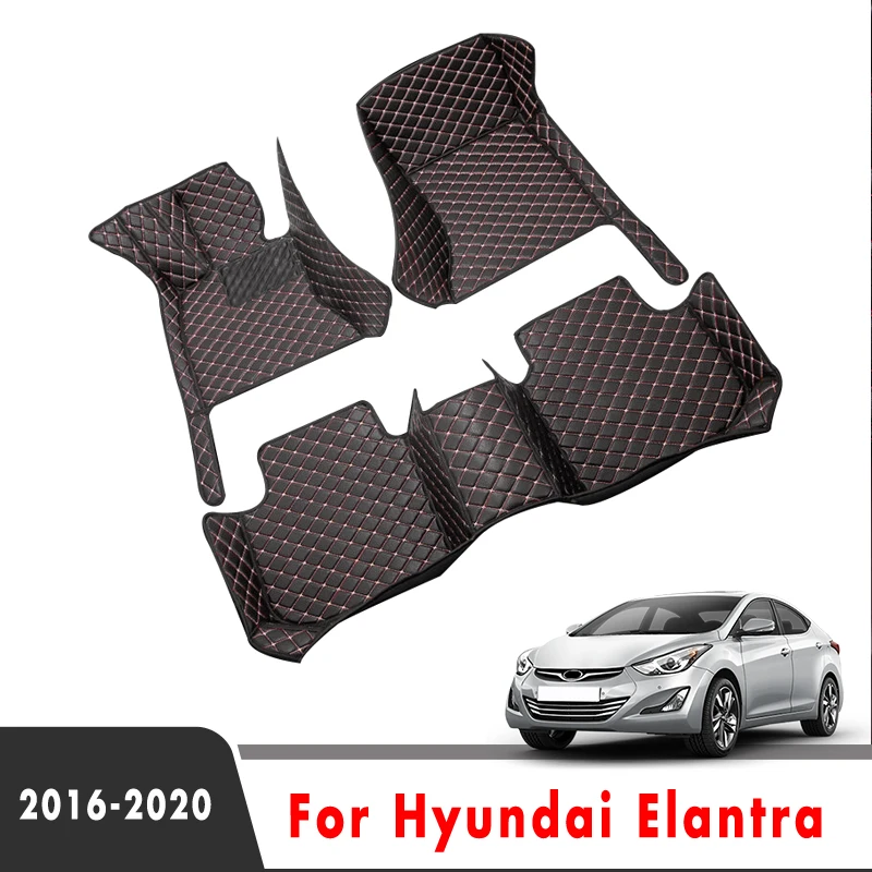 Автомобильные коврики для Hyundai Elantra Avante AD 2020 2019 2018 2017 2016 автомобильные внутренние