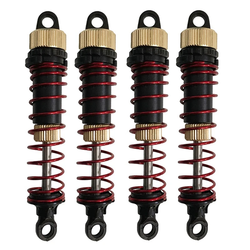 

4 шт. амортизатор для XLF X03 X04 X-03 1/10 Радиоуправляемый автомобиль бесщеточный грузовик запасные части Аксессуары