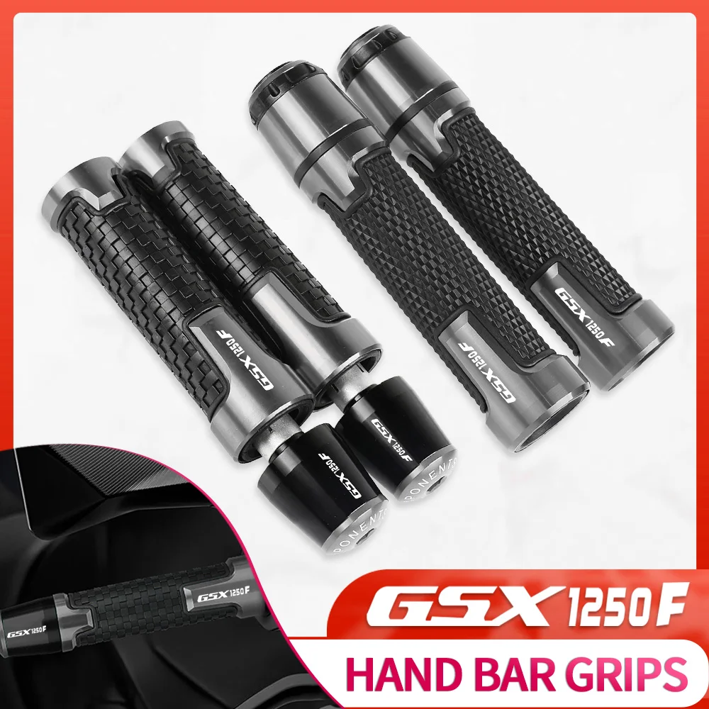 

Motorcycle handlebar grip handle hand bar grips ends Universal For SUZUKI GSX1250F SA ABS 2010 2011 2012- 2016 GSF1250BANDIT