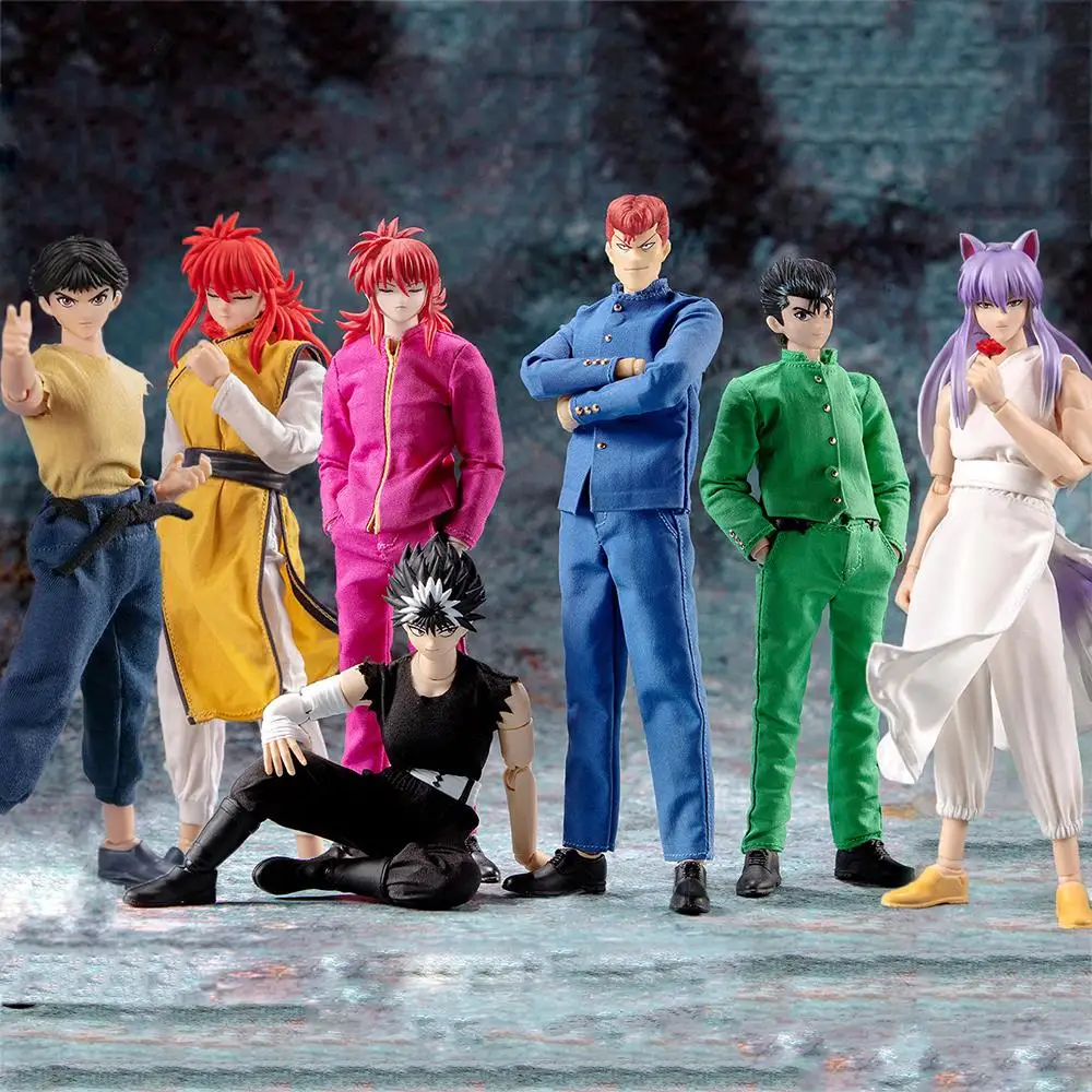 Экшн-фигурки модели YuYu Hakusho Yusuke Urameshi Yoko Kurama/Jaganshi Hiei/Kazuma Kuwabara коллекционные игрушки