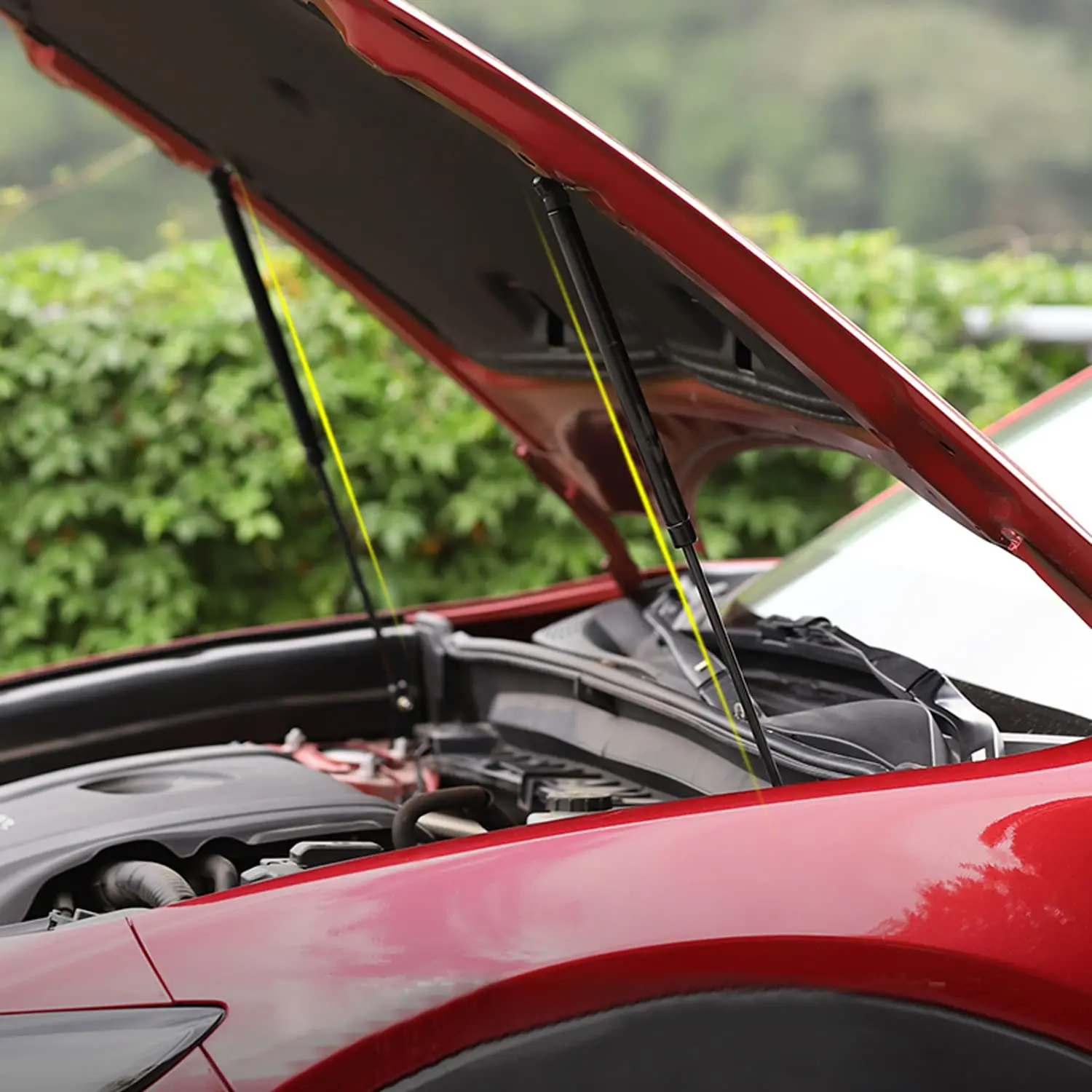 

Передние стойки капота двигателя из нержавеющей стали, амортизаторы, амортизаторы, подъемная опора для Mazda 3 2020 2021 2022 2023