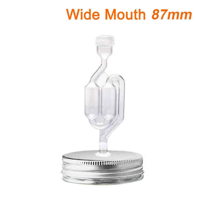 Широкий горлышко каменная банка крышка для брожения набор воздушных клапанов