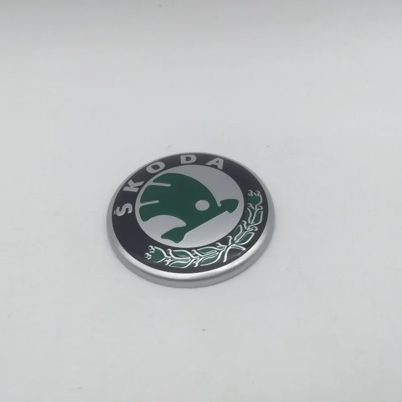 

1 шт. 3D 42 мм 43 мм автомобильная эмблема, центральный значок на руль, наклейка, Стайлинг, автоаксессуары для Skoda