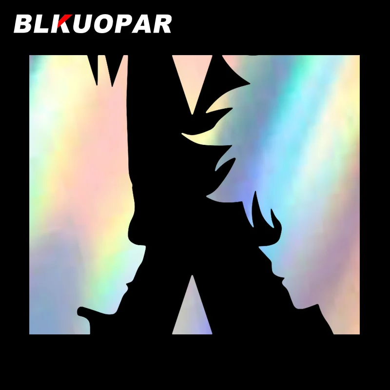BLKUOPAR GonFreecss и Killua Zaoldyeck аниме автомобильные наклейки графика лазерные