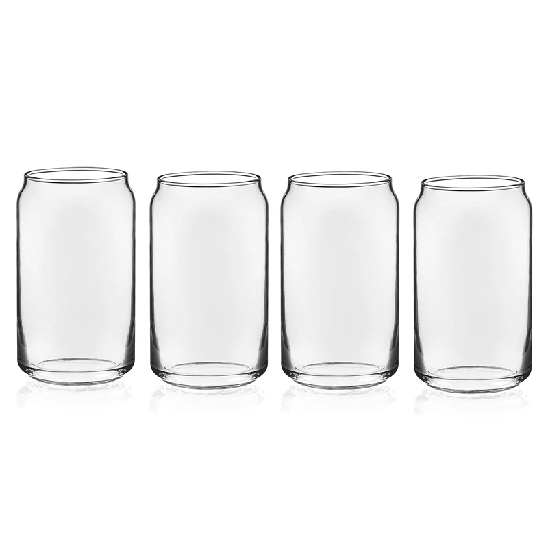 

Классическое консервное стекло, набор из 4-х предметов колы, прозрачная банка для напитков