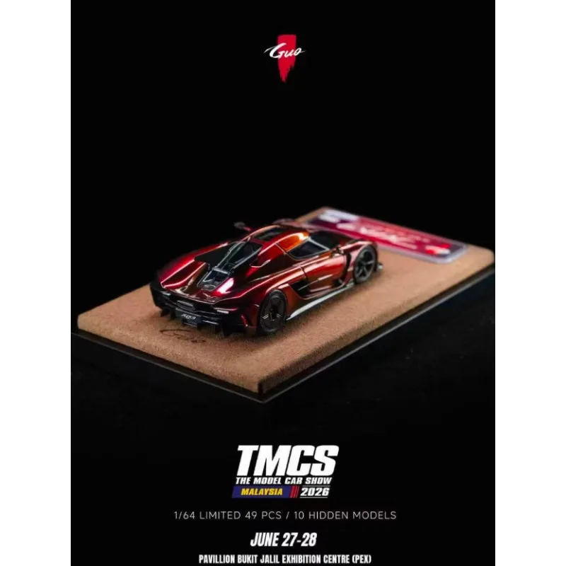 Фото Модель автомобиля GUO 1:64 TMCS Malaysia, лимитированная серия, с эффектом изменения цвета, из смолы. №2