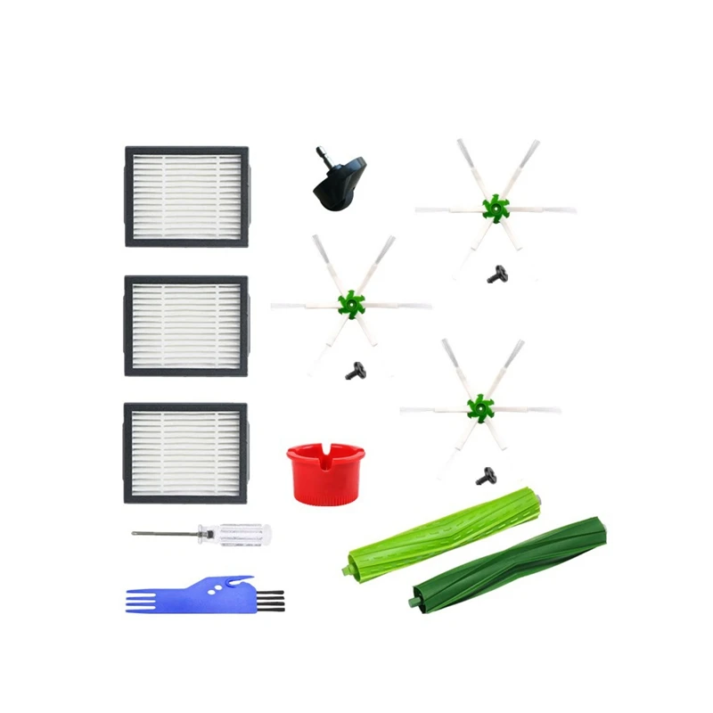 

Подходящие аксессуары для подметания роботов Irobot Sweeper Irobot I7 E5 E6 вращающаяся щетка основная щетка боковая щетка фильтр