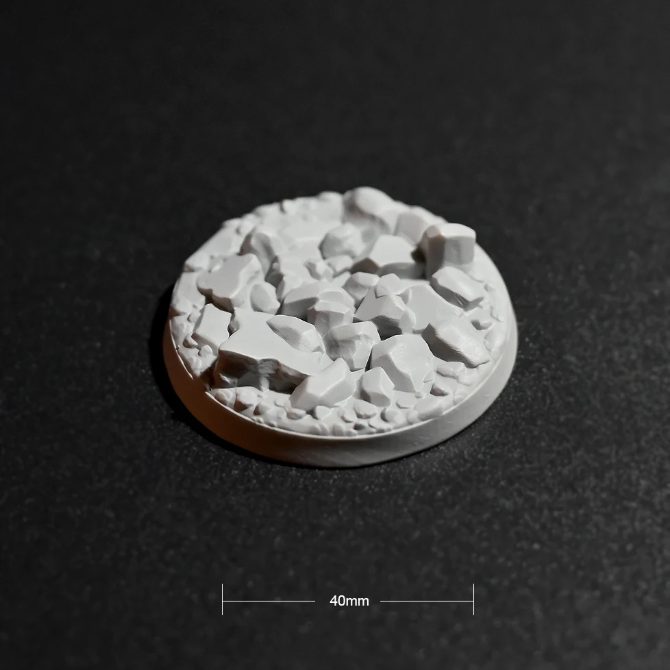 Калибр 40 мм наборы моделей из смолы бесцветная и самособранная 3D-печать TD-6584/3D