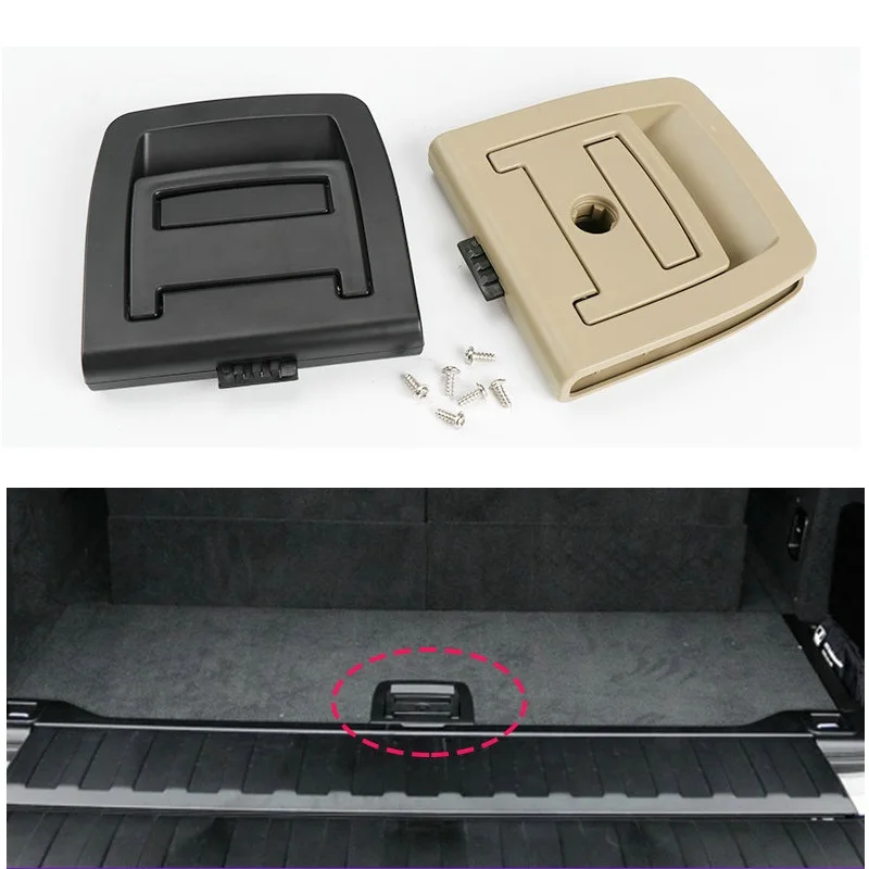 

Apply to X5 X6 from 2006 to 2013 Rear trunk cover handle Trunk switch Spare tire cover handle buckle