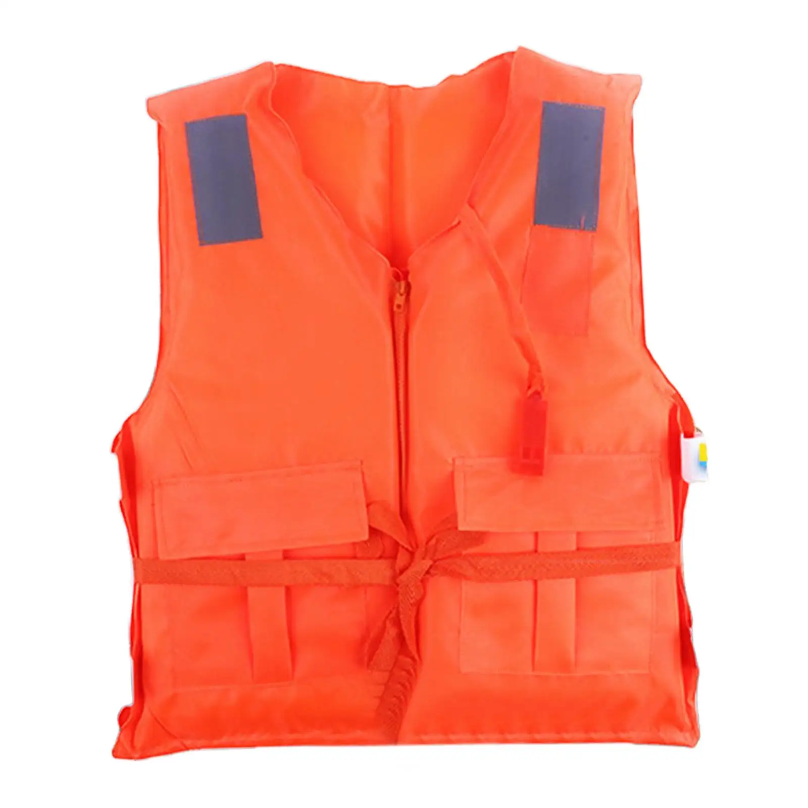 

Drifting Life Jacket Swimming Life Vest Reflective Adjustable Adults with Whistle for Boating Diving Fishing Kayak Surfing