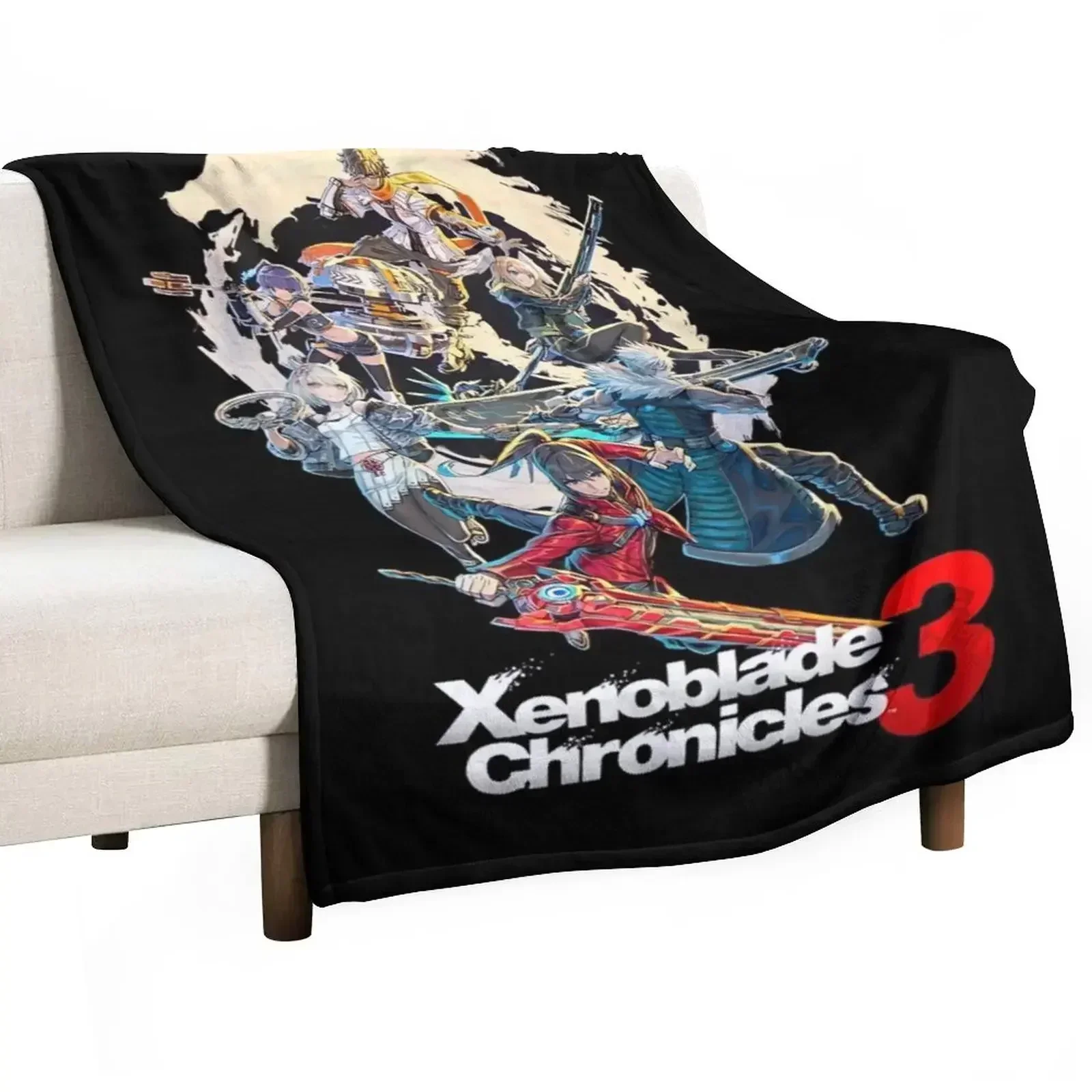 Одеяло All Times Of Xenoblade 3 декоративные кровати одеяла