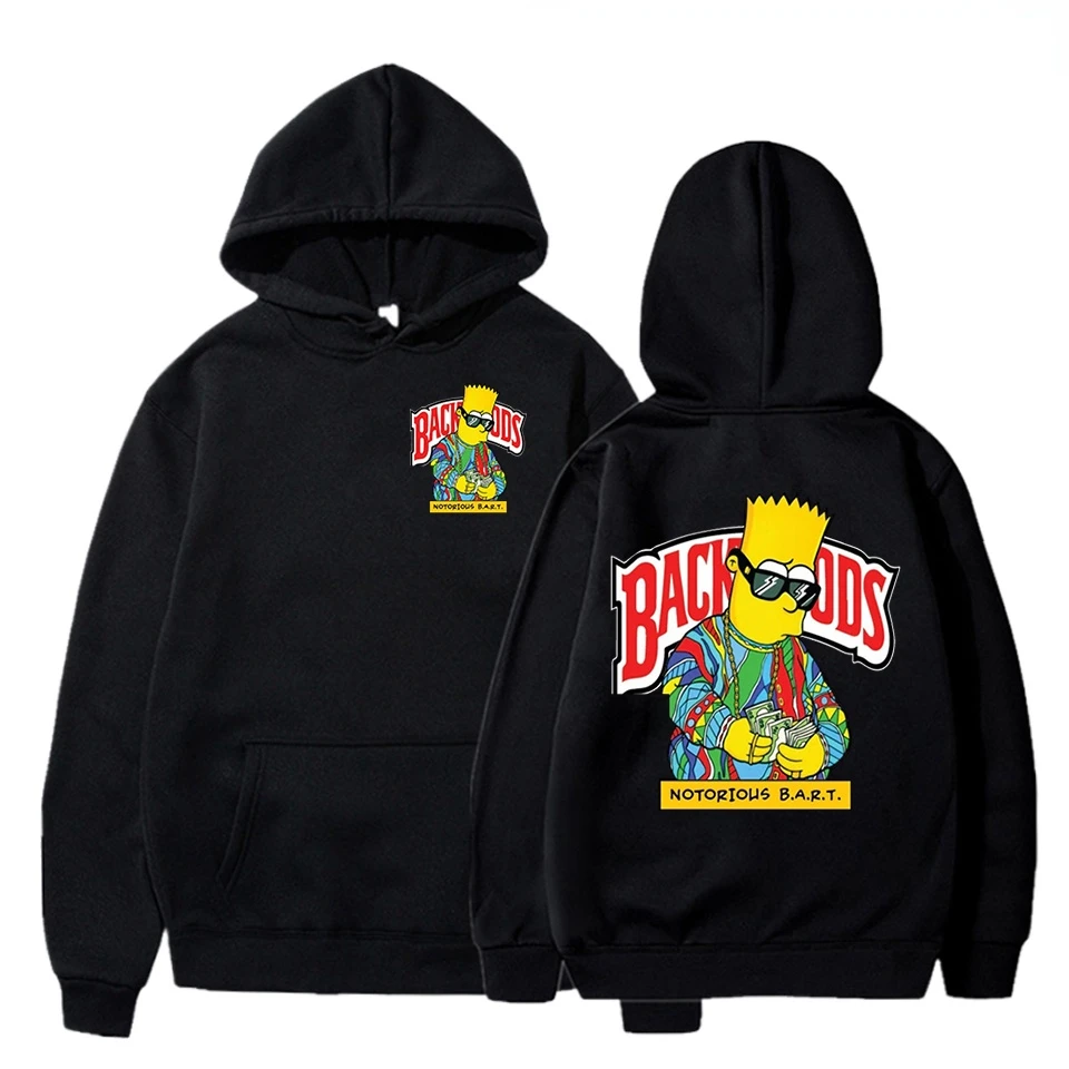 

Wholesale Streetwear Unisex Sweatshirt Printing The S-Simpsons And Backwoods Hoodie