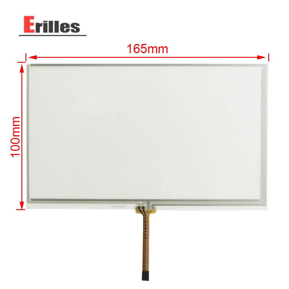 Новый 7-дюймовый 4-проводной резистивный сенсорный экран панель дигитайзер