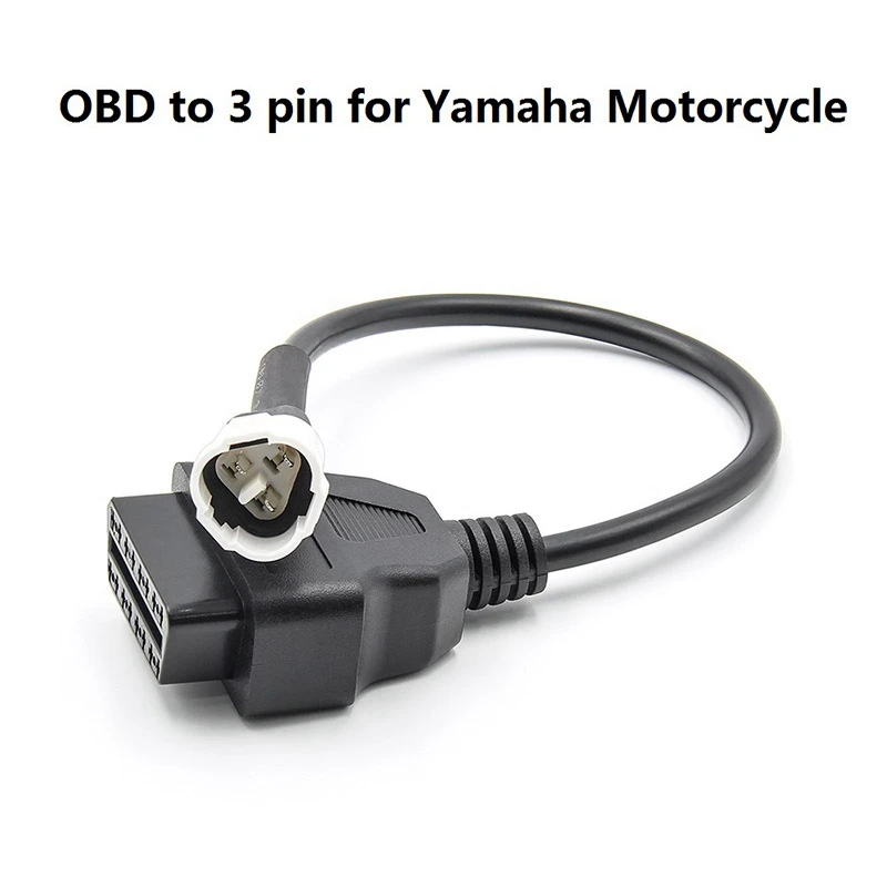 2X OBD мотоциклетный кабель для Yamaha 3-контактный Штекерный диагностический к