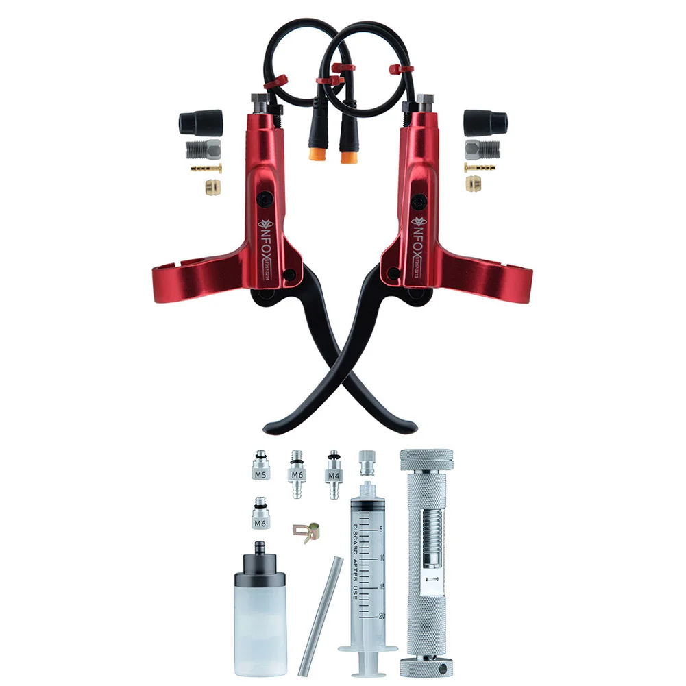 

Electric Bike Brake Handle 3 Pin Hydraulic Brake Lever For E-Bike Bafang Hall Motor Hydraulic Brake Mountain Cycling Parts