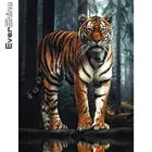 Evershine Алмазная мозаика тигр картина стразами полная площадь Алмазная вышивка животные лес рукоделие подарок ручной работы