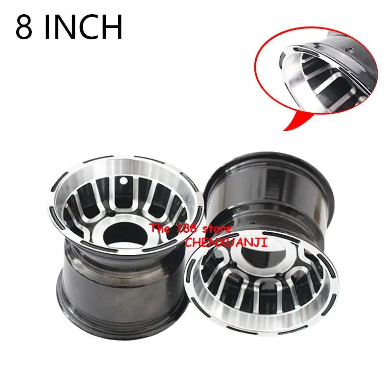 

8 inches front and rear wheel hub suitable for Atv quad ATV karting 19x7-8 18x9.50-8 21x7-8 tubeless tire