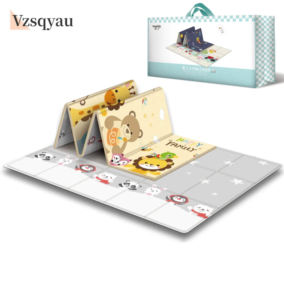 200 см * 180 см XPE детский игровой коврик игрушки для детей коврик игровой Коврик развивающий коврик для детской комнаты коврик для ползания складной коврик Детский ковер подарки