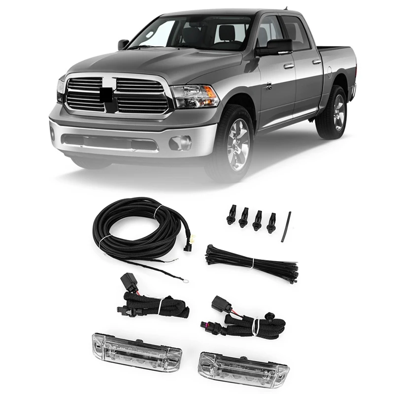 

For 2016-2018 RAM 1500 2500 3500 Cargo Bed Light Installation Kit 82214870AB