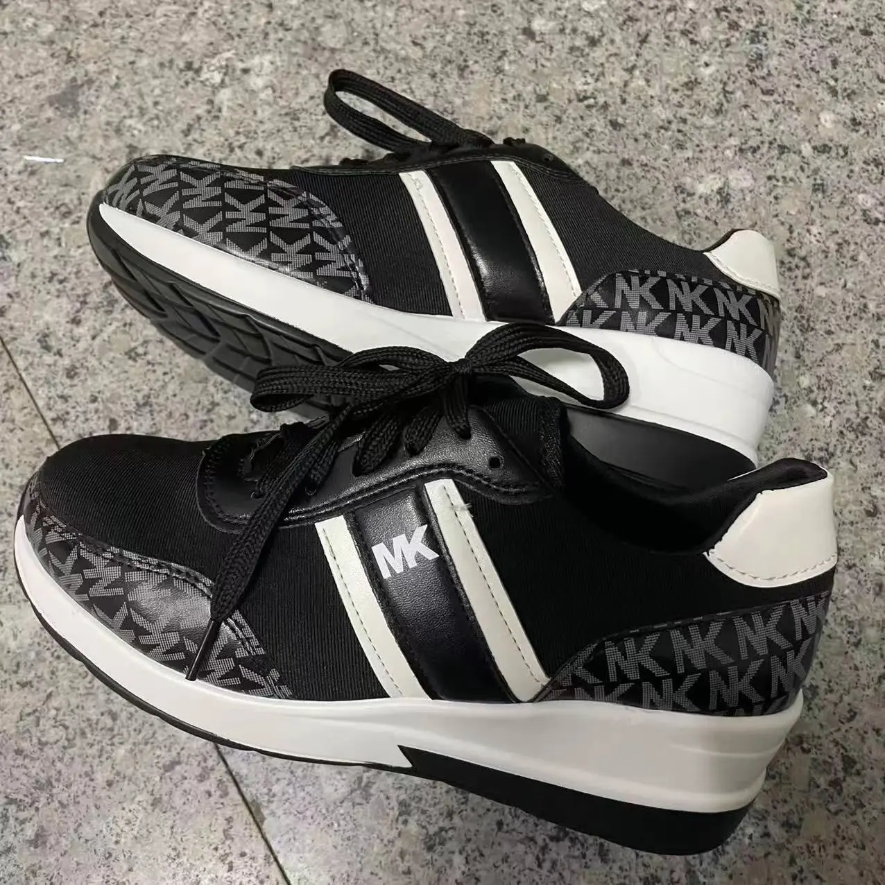 Women Wedges Sneakers Lace - Up Breathable Sports Shoes Casual Platform Female Footwear Ladies Vulcanized Shnes