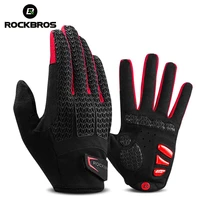 rockbros windproof cycling gloves touch screen riding mtb bike bicycle gloves thermal warm motorcycle winter autumn bike gloves