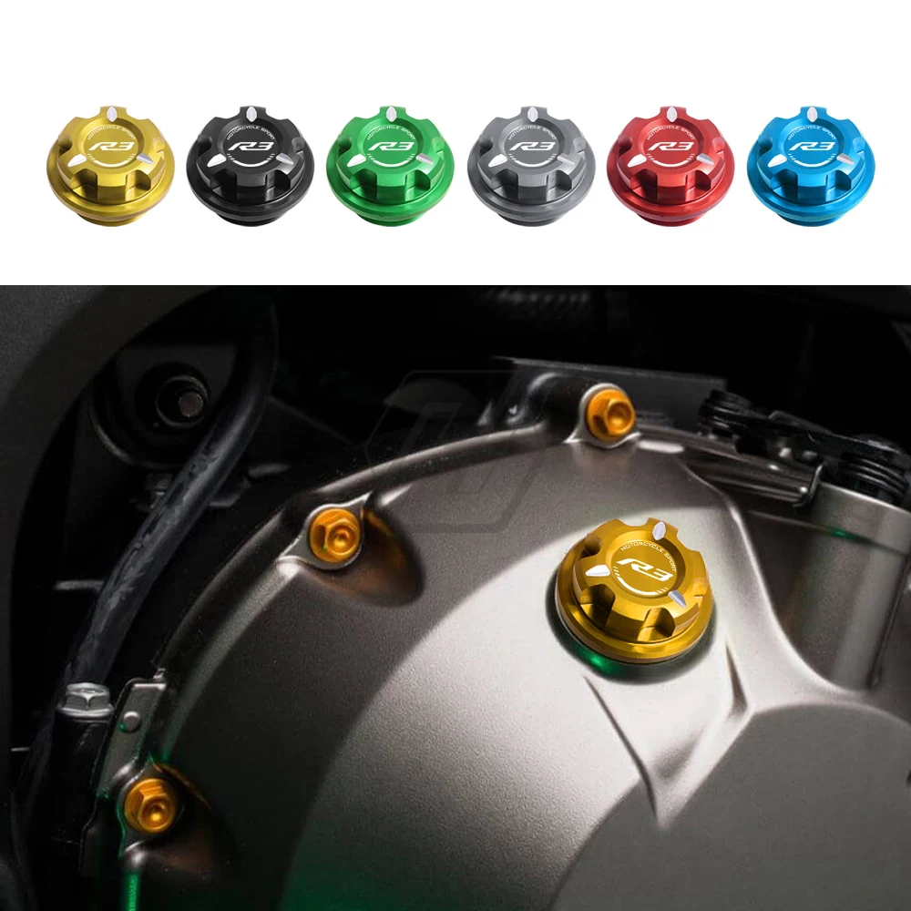 

Для Yamaha YZF-R3 R3 от 2015 Крышка Масляного болта винтового наполнителя мотоцикла