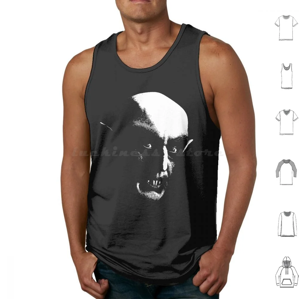 Майки Nosferatu с принтом хлопковые топы классические украшения