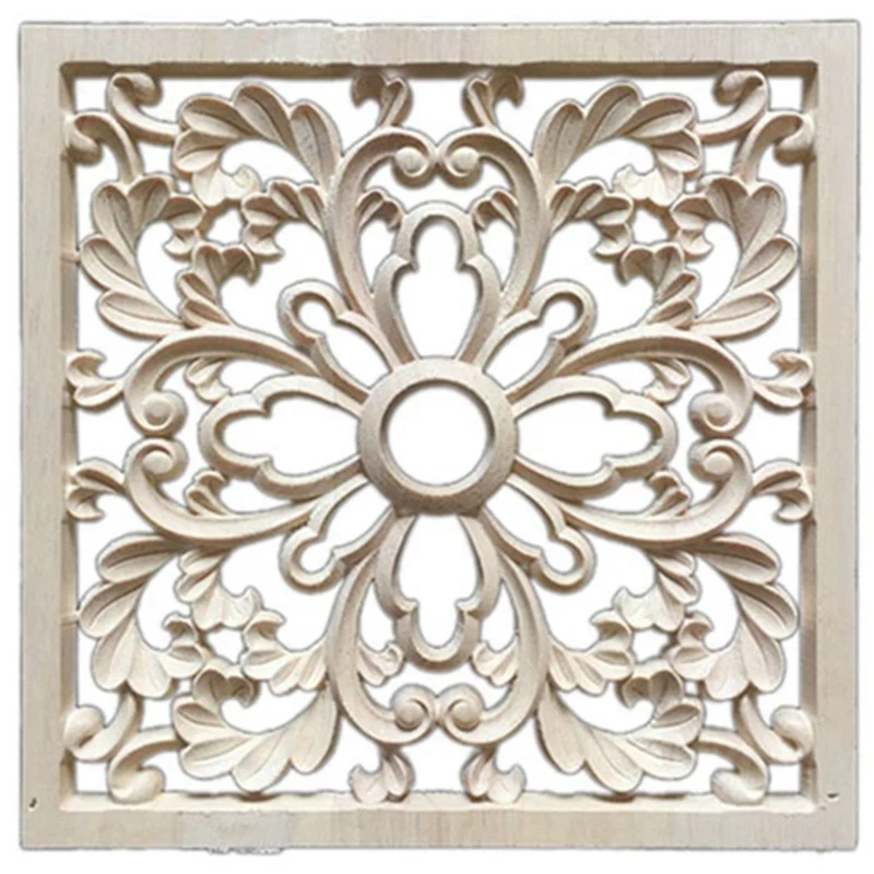 

5 шт., декоративная Цветочная аппликация для мебели, 20 х20 см